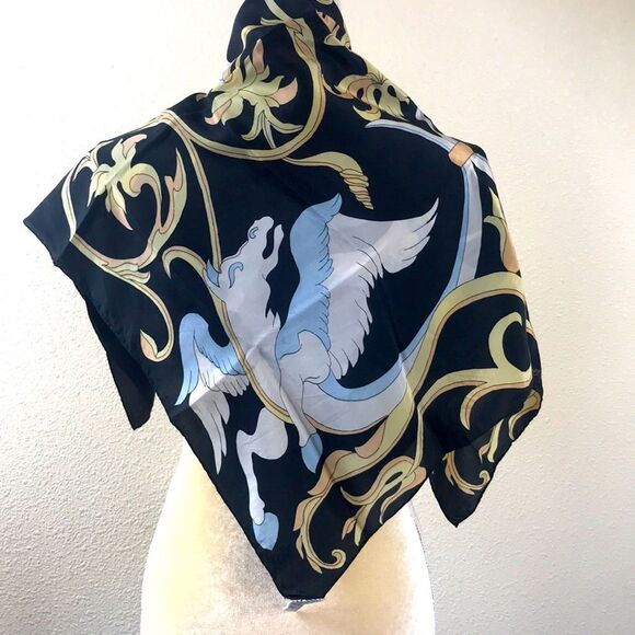 Vintage Silk Scarf by Erin Winter